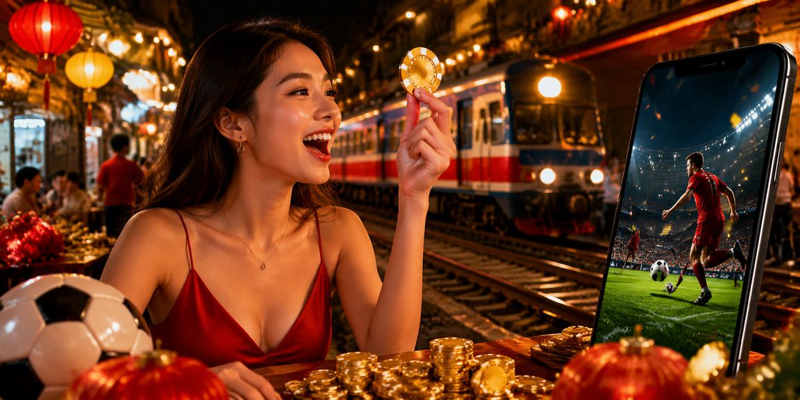 Người hâm mộ bóng đá tại Hà Nội xem kèo trực tuyến buổi tối tại chợ đêm